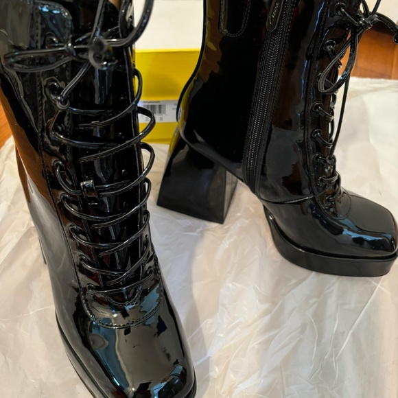 NWT Sam Edelman Platform Boots Booties - Picture 4 of 6